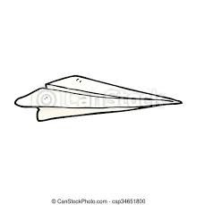 Use them in commercial designs under lifetime, perpetual & worldwide rights. Freehand Drawn Cartoon Paper Airplane Canstock