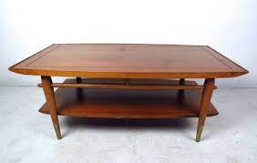 You may be able to find some incredible lane furniture end tables with unique wood patterns. Mid Century Modern Two Tier Lane Coffee Table For Sale At 1stdibs