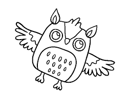Get this free halloween coloring page and many more from primarygames. Flying Halloween Owl Coloring Page Coloringcrew Com
