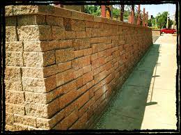 Versa Lok Mosaic Block Retaining Wall 6ft Tall At The Corner Retaining Wall Backyard Building Design