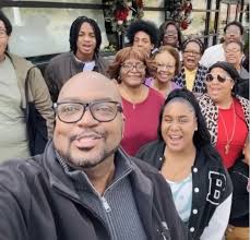 Celebrating mother's 77th birthday with love