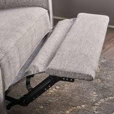 (for best results, lounge with pajamas on and your favorite tv show playing!) Rent To Own Calliope Fabric Oversized Recliner Chair By Christopher Knight Home Light Grey Tweed Black Flexshopper