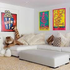 This is an ideal entertainment space for the living room that gives all the storage and functionality one needs. Kids Tv Room Design Ideas
