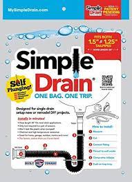Check spelling or type a new query. Simple Drain Flexible Rubber P Trap Fits 1 1 2 Od And 1 1 4 Od Drain Inlets For 11 2 Drain Outlet Adjustable Simple Drain Trap Satineshop
