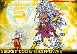Maybe you would like to learn more about one of these? Dbz Fusion Generator On Twitter New Transformation Codes Early Access Release Lss Broly Character Full Release Uim Transformation Full Release Enter The Code Dbafpower To Unlock Super Saiyan 5