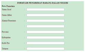 Contoh format kirim paket ilmusosial id. Petunjuk Pengisian Formulir Pengiriman Barang Mikirbae Com