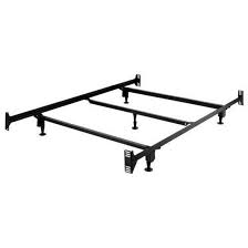 This frame features 2 wide rug rollers heavy duty 1 1/4 x 1 1/4 steel construction, steel rail side rails. Fastfurnishings Com Full Size Metal Bed Frame With Headboard Footboard Brackets