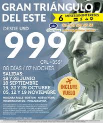 Viaja Al Triangulo Del Este Con Vuelos Incluidos Niagarafalls Boston Nuevayork Etc Consulta Mas Informacion Viajes En Mexico Nueva York Estados Unidos