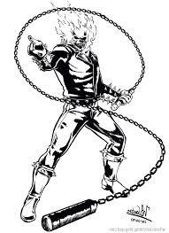 There are a lot of coloring pages for kids on our website my coloring pages, for example: Chibi Ghost Rider Coloring Pages Novocom Top