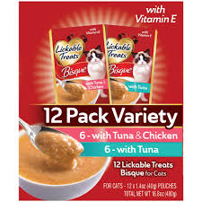Happy birthday from the birthday cats group! Lickable Treats Bisque Variety Pack For Cat 1 4 Oz Count Of 12 Petco