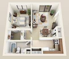 Salem Floor Plan At Heather Downs Apartments Apartment Layout Apartment Furniture Layout Small House Plans