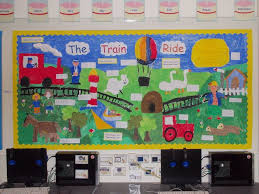 The Train Ride Display Classroom Display Train Ride Kids Book Train Activities Classroom Displays Class Displays