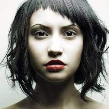 Mini Frange Coiffure Frange Frange Asymetrique Carre Plongeant Frange Courte