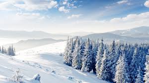 Hintergrundbild für Handys: Winter, Bäume, Mountains, Schnee, Landschaft,  22146 Bild kostenlos herunterladen
