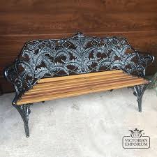 Nothing is ever understated in these settings, with. Victorian Cast Fern Leaf Design Bench 2 Or 3 Seater