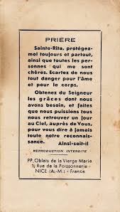 Priere A Sainte Rita Nice Priere A Sainte Rita Priere Priere Chretienne