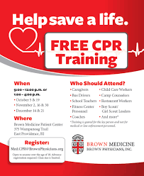 This important cpr training video follows the latest american heart association guidelines. Free Cpr Training Eastbayri Com News Opinion Things To Do In The East Bay