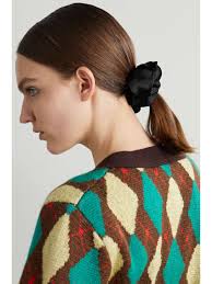 Tie Scarf 5 PIECES] Satin Hair Tie Set