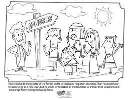 Paul And The Church Coloring Page Whats In The Bible Bible Coloring Pages Coloring Pages Paul Bible