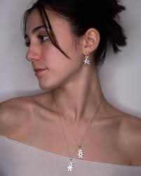 ☆ star baby earrings available for pre order ☆ available in solid sterling  silver and gold tone brass !! these lil guys can be worn with a different  face