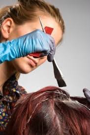 Apply some leftover hair dye to stained areas of the skin, rub it in and use soap and a washcloth to wipe it off. Keeping Hair Dye Off Your Skin Thriftyfun