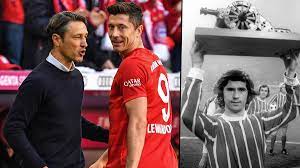 Kez fileleri havalandıran 32 yaşındaki lewandowski, almanya'nın efsane golcülerinden gerd müller'e ait bundesliga rekoruna ortak oldu. Fc Bayern Trainer Niko Kovac Traut Robert Lewandowski Gerd Muller Rekord Zu Sportbuzzer De