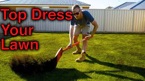 Ideal soils for lawns have a loose structure to allow water, air, and nutrients to penetrate through them. How To Top Dress Your Lawn Youtube