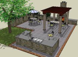 outdoor kitchen design native home