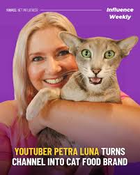 Petra Luna Transforms YouTube Channel into Cat Food Brand