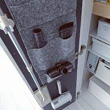 ちょっと便利がうれしい ワイパーと粘着ローラーの収納術 ダイソン 収納 パントリー 収納 diy インテリア 収納
