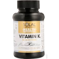 Vitamin k will automatically transport calcium from the body to the injury and cause the blood to clot (and stop bleeding) it can also reduce internal bleeding in the liver and jaundice. Solal Health Prescriptions Vitamin K2 30 Capsules Clicks