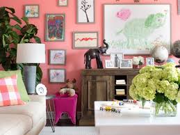 The comfortable, study couch is great for sitting (and jumping) and the tables are a great homework space. Kid And Pet Friendly Living Room Ideas Hgtv