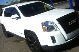 Black And White Wheels White Gmc Terrain With Black Rims This Is My Goal For Mine Rimsforcars Gmc Terrain Rims For Cars White Suv
