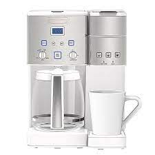 (816) bed bath & beyond. Cuisinart Coffee Center 12 Cup Coffee Maker And Single Serve Brewer In White Bed Bath Beyond