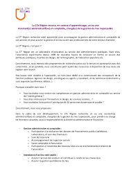 ] bjr tout d'abord voila les tâches d'une assitante dministratif. Offre D Apprentissage Assistant E Administratif Ve Et Comptable
