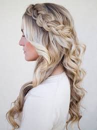 Prom Hairstyles Waterfall Braid Quinceanera Hairstyles Hair Styles Long Hair Styles Braids For Long Hair