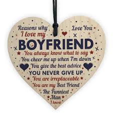 They help us remember great times in our lives and we take pride when celebrating them with a loved one and friends. Perfect Romantic Valentines Gift For Your Boyfriend Wood Heart Anniversary Gift 5056293510882 Ebay