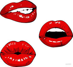 Lips Stickers 3 Pack Sticker Pack Sticker By Zummi Pop Art Lips Lips Painting Pop Art