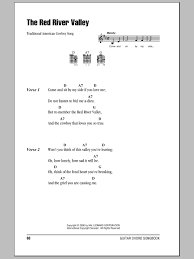 The university of texas sheldon fellow for the investigation of american ballads, harvard university. The Red River Valley By Traditional American Cowboy Song Guitar Chords Lyrics Guitar Instructor