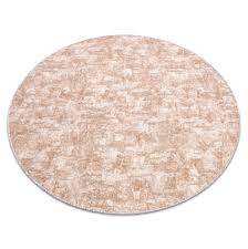 Teppich rund 160 cm braun. Teppich Rund Solid Beige 30 Beton Beige Rund Kaufland De