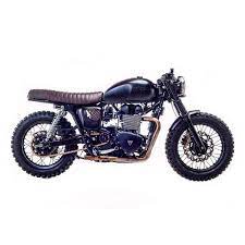 Uncrate On Instagram British Customs Dbsc Motorcycle For David Beckham Though You Can T Buy It Triumph Cafe Racer Triumph Bonneville Triumph Bonneville T100