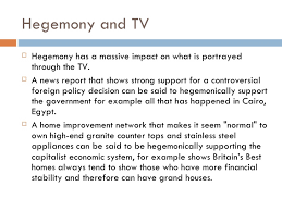 This paper provides a conceptual and theoretical analysis of the concept of hegemony in the field of although the concept of hegemony is frequently employed in the literature, it is quite apparent that. Hegemony