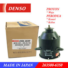 Tm fokus kepada penyampaian info & mengulas (review) pelbagai jenis kereta serta isu semasa berkaitan dunia automotif. 100 Original Denso Radiator Fan Motor Proton Waja Perodua Kenari Kelisa 263500 6350 Shopee Malaysia