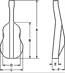 sizing chart double bass