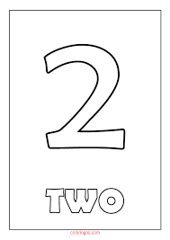 Teddy bear number plus sign coloring pages. Printable Number 2 Two Coloring Page Pdf For Kids Printable Numbers Coloring Pages Numbers