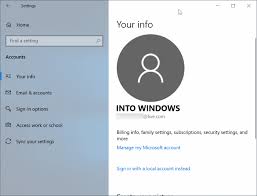 To open it, click the start button and click the. How To Switch Between Local Microsoft Accounts In Windows 10 Websetnet