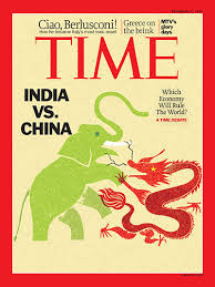 TIME Magazine Cover: India vs. China - Nov. 21, 2011 - China - India