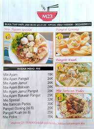We did not find results for: Selalu Diperbarui Menu Pangsit Mie Ayam M23 Dukuh Pakis Surabaya