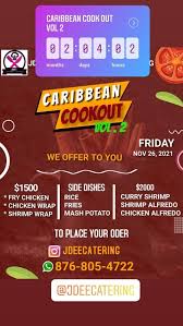 Great cooking techniques don't have to involve french. Caribbean Cook Out Vol 2 Jdee S Catering Services Kingston Ki November 26 2021