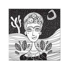 Azulejo Frida Kahlo Cordel De Ana Ruiz Colab55